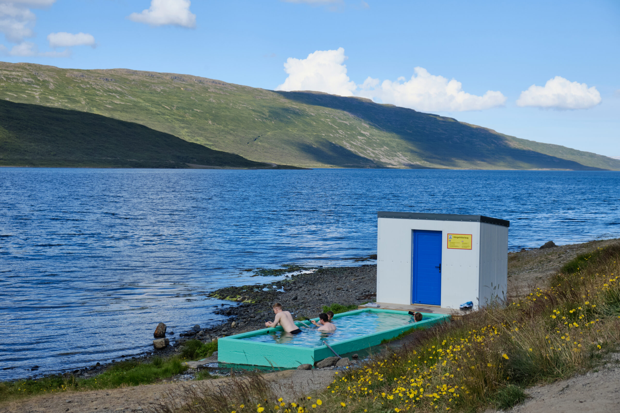 Mapa Islandii: Gorące źródła - obrazek 6